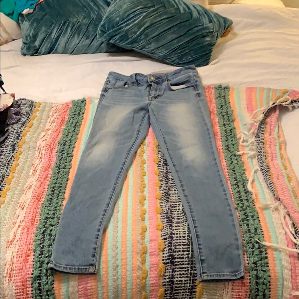 Light wash jegging